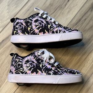 Stylish Kids' Tie-Dye Roller Shoes